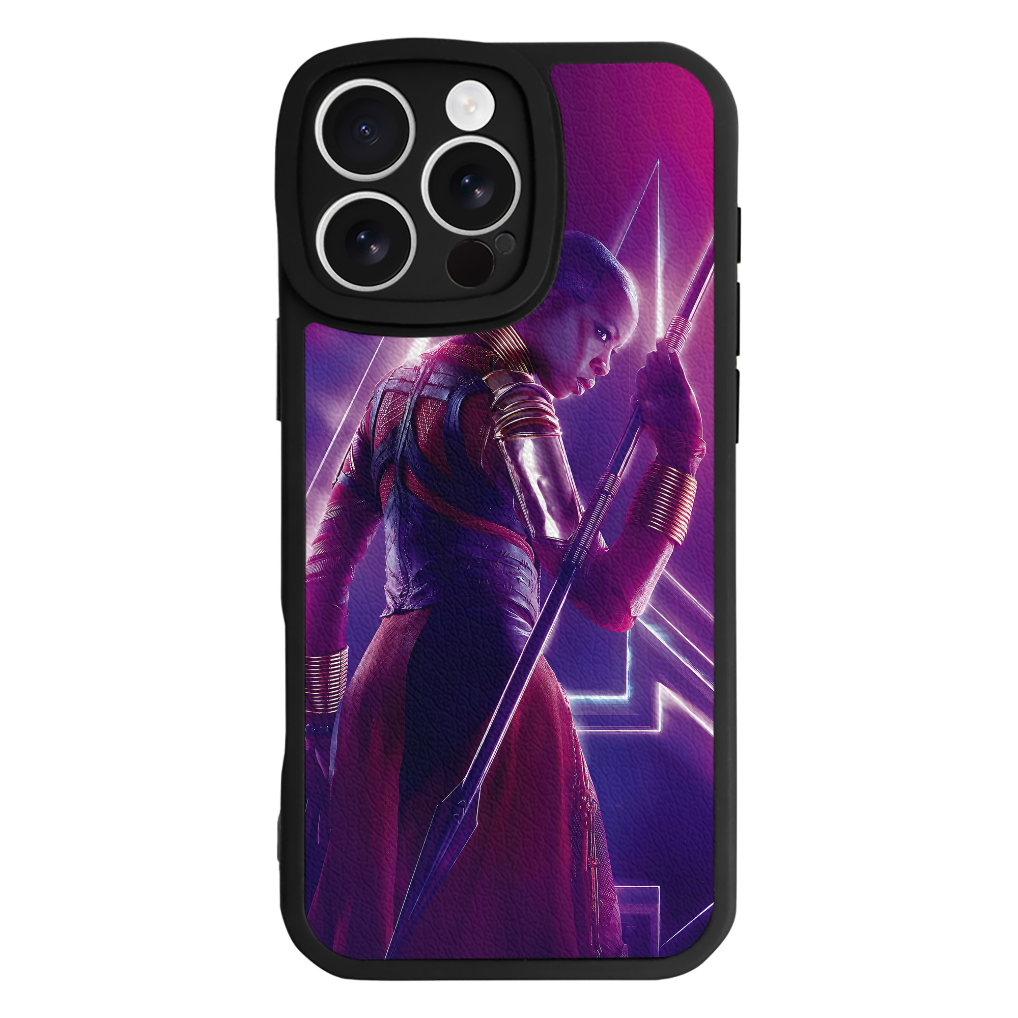 （画像用） アベンジャーズ The Avengers 【iPhone 16シリーズ対応】シリコンスマホケース（レザー調） 材質：シリコン